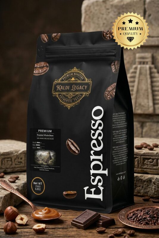 Kaldi Legacy – Roasted Whole - Arabica Espresso